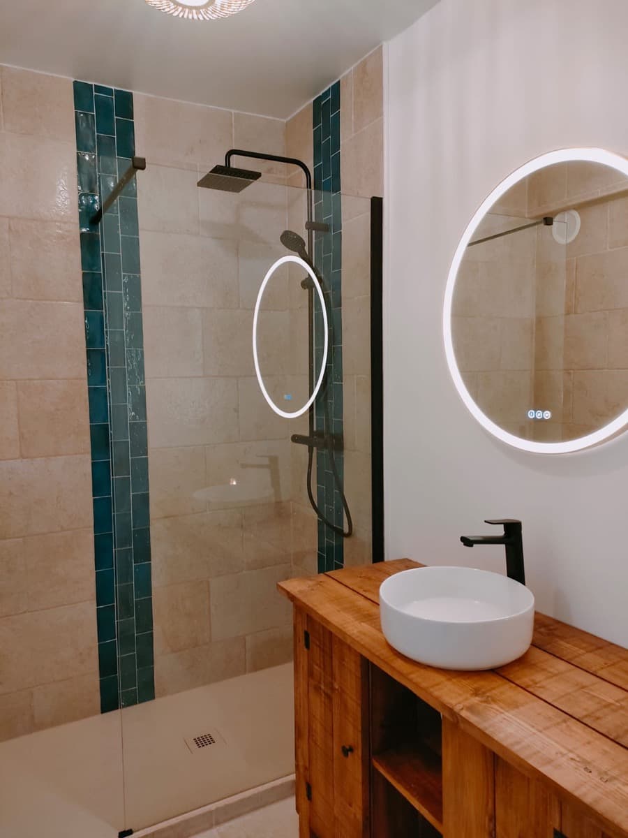 Rénovation de salle de bain, réalisation 2